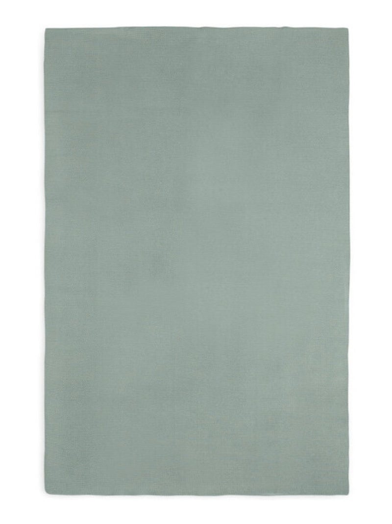 Couverture lit bébé Basic Knit Jollein Vert - Kiabi