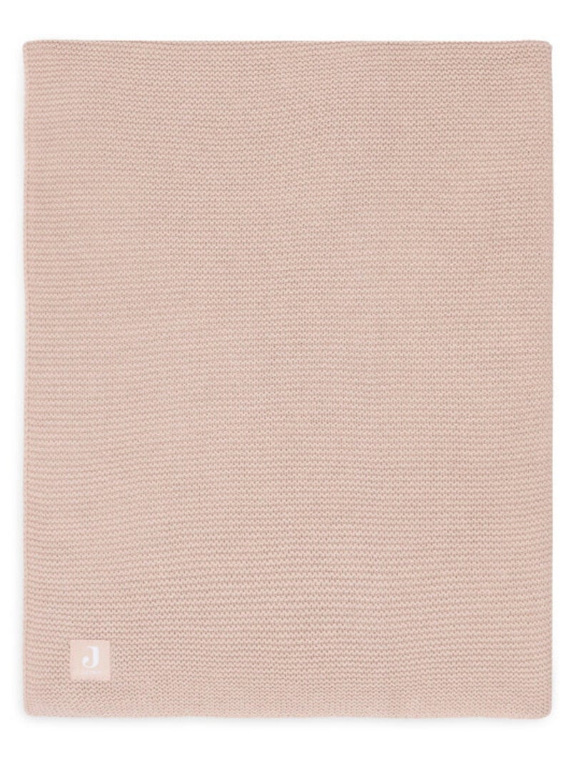 Couverture lit bébé Basic Knit Rose - Kiabi