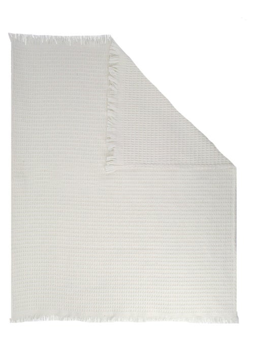 Couverture lit enfant tissu nid d'abeille - Kiabi