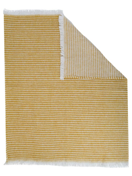 Couverture lit enfant tissu nid d'abeille - Kiabi