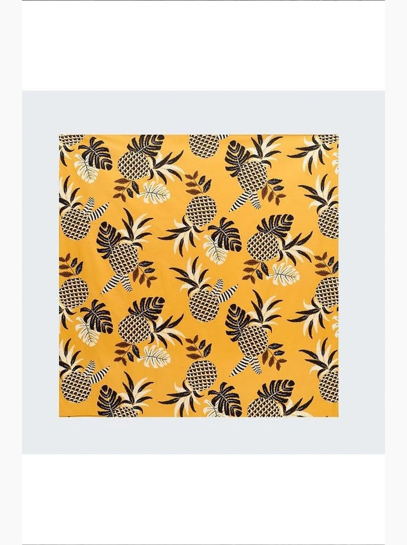 Couverture maxi tropicale mixray Ambre - Kiabi