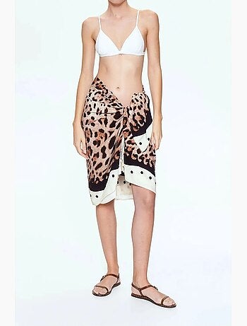 Couverture maxi tropicale mixray