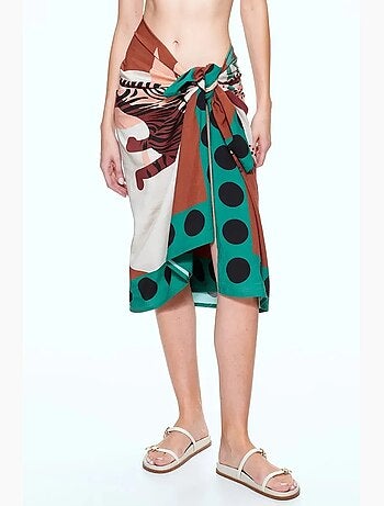 Couverture maxi tropicale mixray
