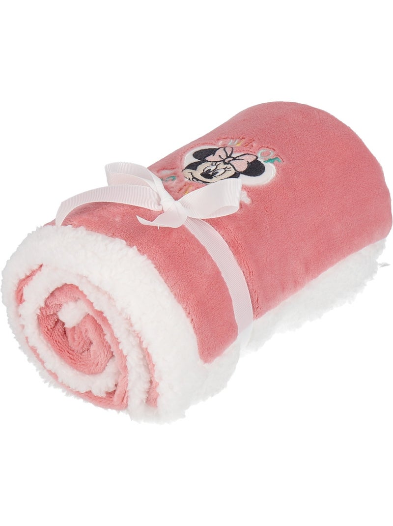 Couverture Minnie - 100% Polyester Rose - Kiabi
