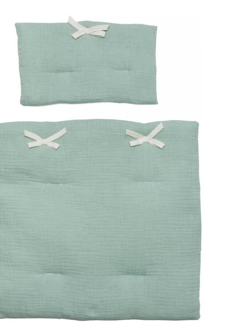 Couverture-oreiller poupée BOBBLE vert N/A - Kiabi
