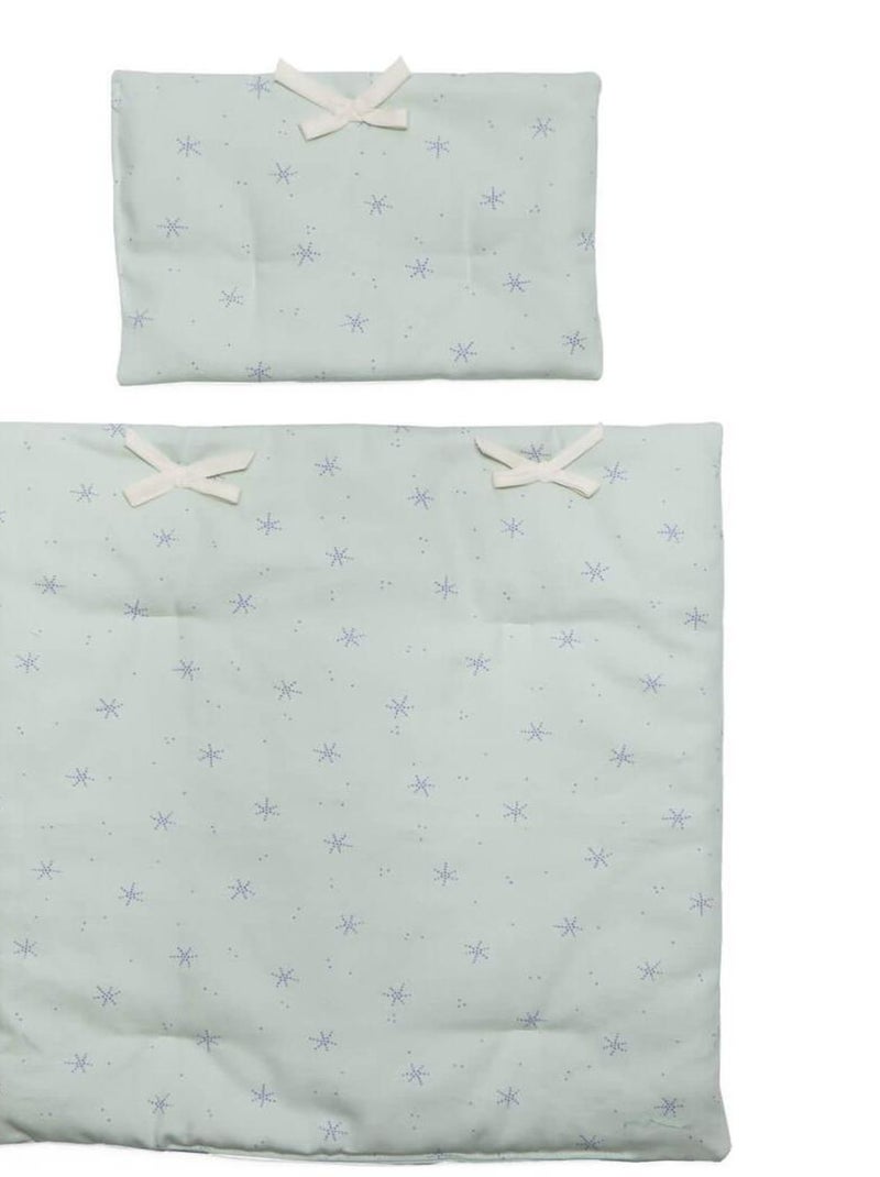 Couverture-oreiller poupée STARS vert N/A - Kiabi