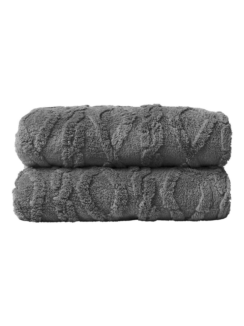 Couverture plaid d'intérieur Borreguito Gris - Kiabi