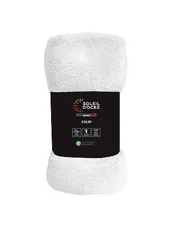 Couverture, Plaid en flanelle CALIN par Soleil d'Ocre