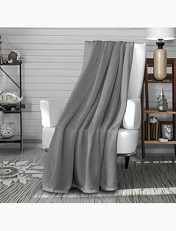 Couverture, Plaid en flanelle CALIN par Soleil d'Ocre