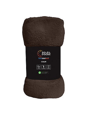Couverture, Plaid en flanelle CALIN par Soleil d'Ocre