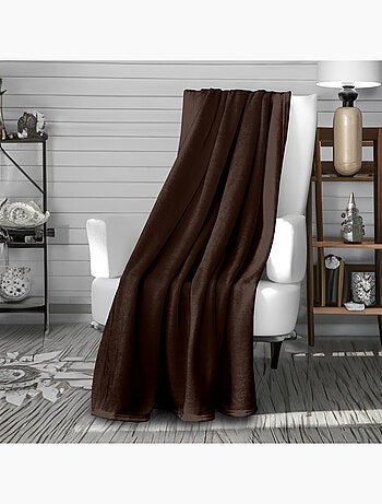 Couverture, Plaid en flanelle CALIN par Soleil d'Ocre