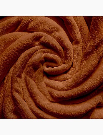 Couverture, Plaid en flanelle CALIN par Soleil d'Ocre