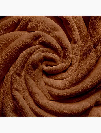 Couverture, Plaid en flanelle CALIN par Soleil d'Ocre