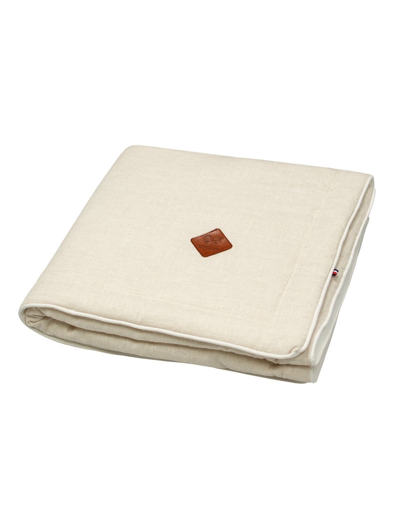 Couverture plaid en Lin SEVIRA KIDS Beige - Kiabi