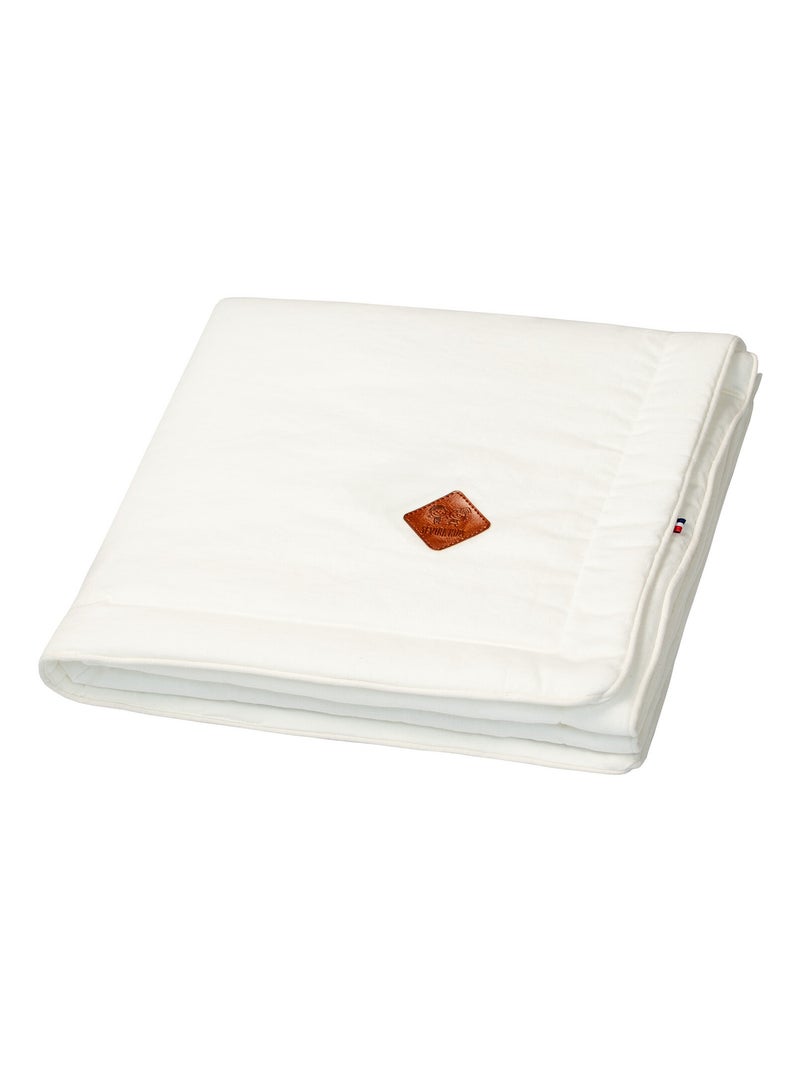 Couverture plaid en Lin SEVIRA KIDS Ecru - Kiabi