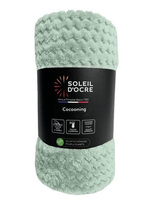 Couverture, Plaid microfibre COCOONING, par Soleil d'Ocre - Kiabi