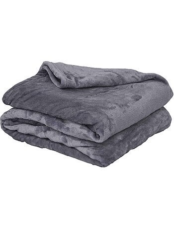 Couverture plaid microvelours 280 g/m² VELUDO