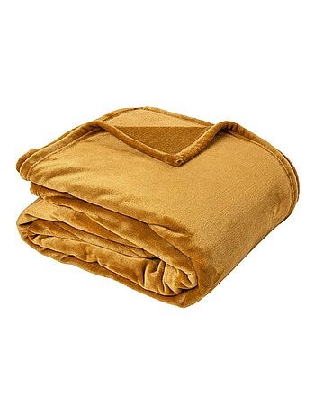 Couverture plaid microvelours 280 g/m² VELUDO