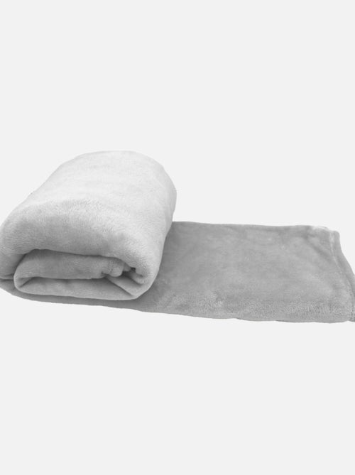 Couverture, plaid polaire, jeté de canapé - Vivezen - Kiabi