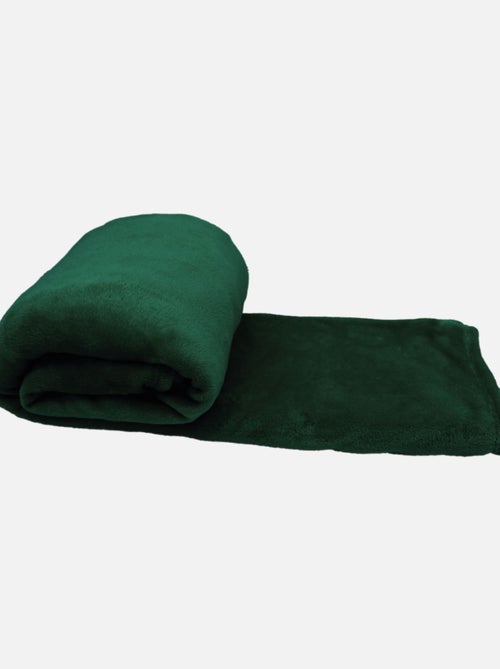 Couverture, plaid polaire, jeté de canapé - Vivezen - Kiabi