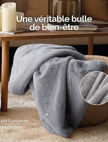 Couverture, plaid polaire, jeté de canapé Cosy ultra doux - Vivezen