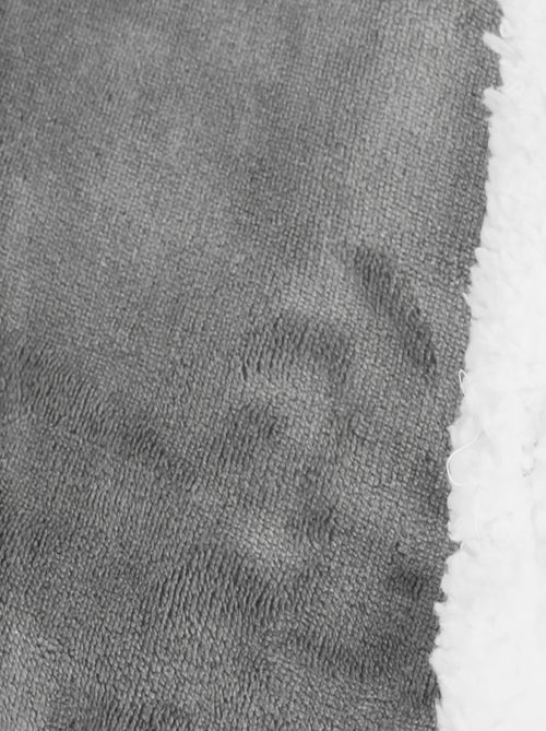 Couverture, plaid polaire pour bébé en flanelle et sherpa ultra doux - Monsieur Bébé - Kiabi