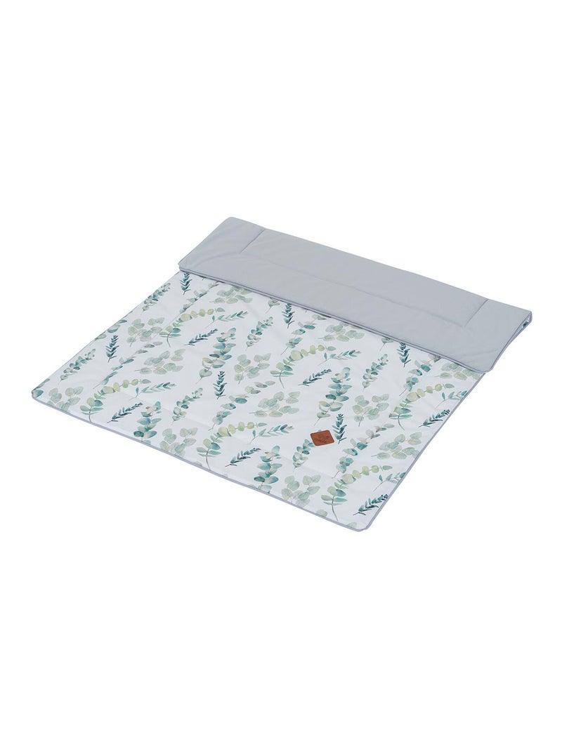Couverture plaid réversible, Eucalyptus SEVIRA KIDS Gris - Kiabi