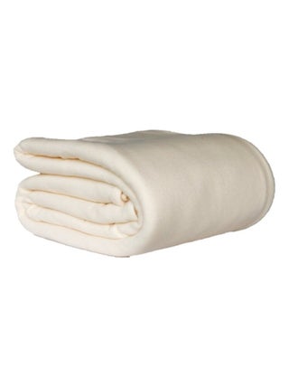 Couverture polaire 220x240 écru