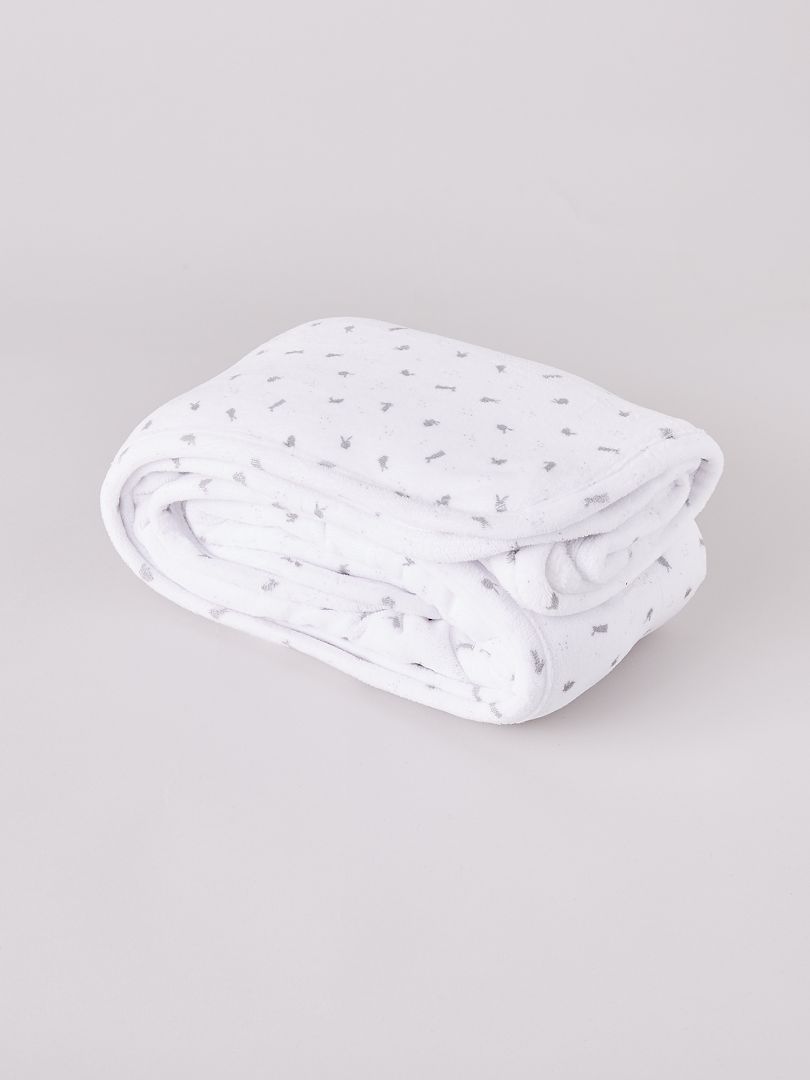 Couverture Polaire Clair De Lune Star Pour Bébé 0-6 Mois - Avoine, Avec Capuche Et Moufles