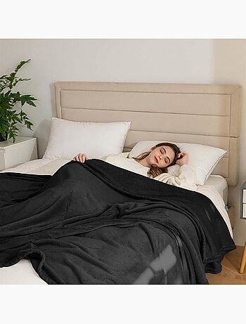 Couverture polaire en flanelle - réversible, chaude et douce - good nite