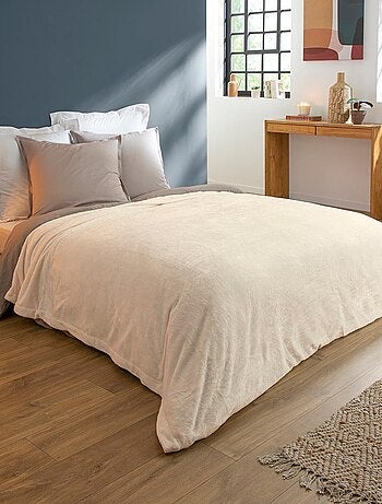 Couverture Polaire Extra Douce Coloris Ecru - DODO