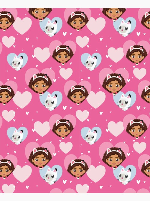 Couverture Polaire Gabby et Chat Licence Officielle DreamWorks 130x160cm - Plaid Doux et Chaud - Kiabi