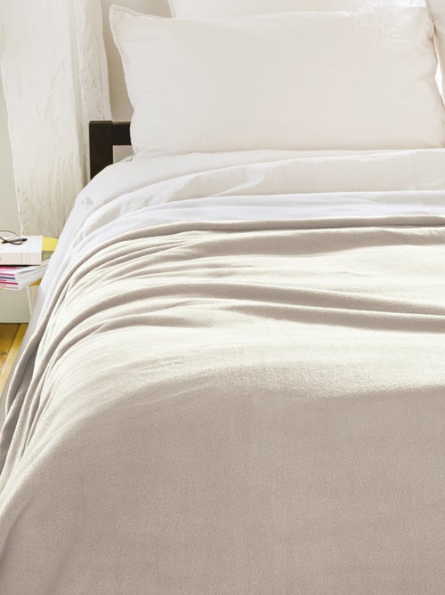 Couverture polaire NARVIK luxe - Kiabi