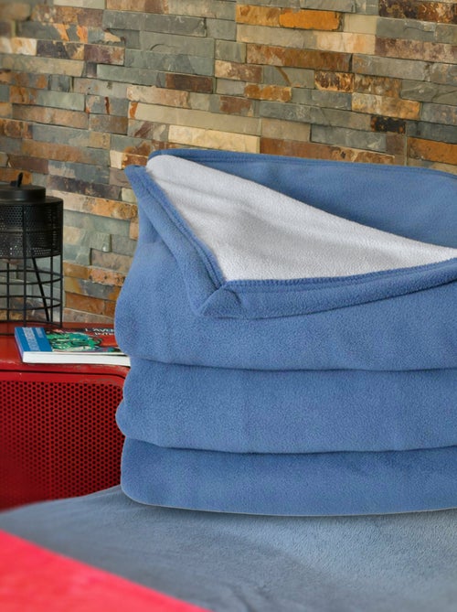 Couverture polaire NARVIK luxe - Kiabi