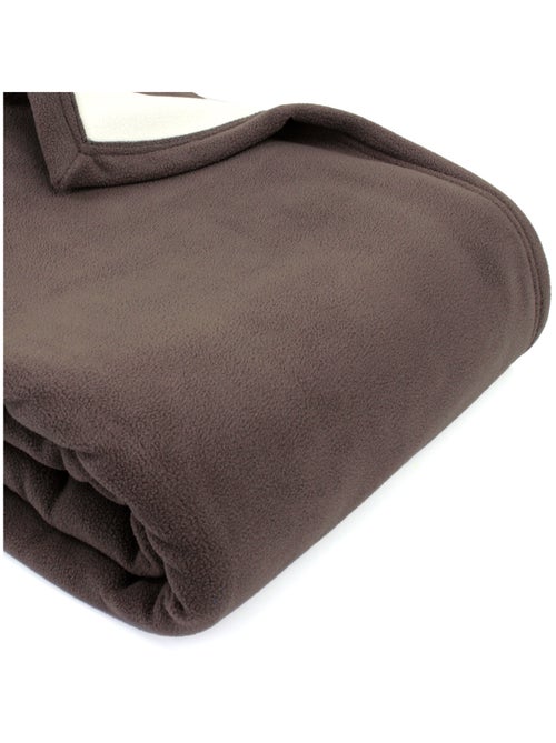 Couverture polaire NARVIK luxe - Kiabi