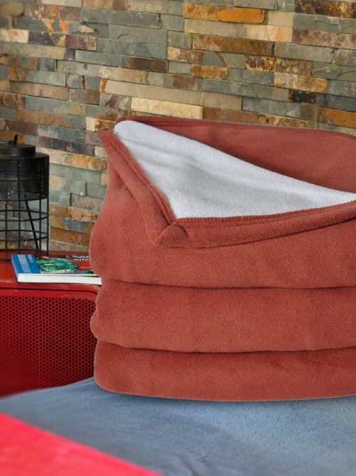 Couverture polaire NARVIK luxe - Kiabi
