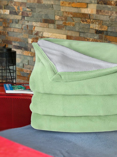 Couverture polaire NARVIK luxe - Kiabi