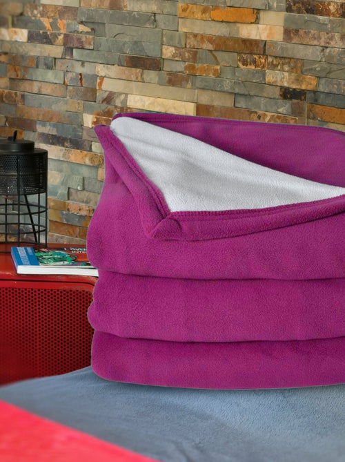 Couverture polaire NARVIK luxe - Kiabi