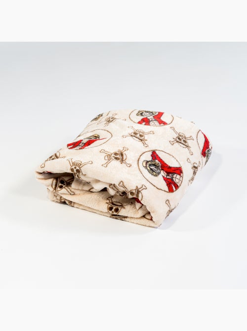 Couverture Polaire One Piece 110x150cm - Plaid Doux et Chaud Enfant Ado - Kiabi