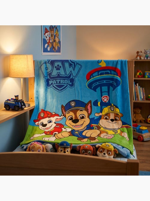 Couverture Polaire Pat'Patrouille 110x150cm - Kiabi Couverture Polaire Pat'Patrouille 110x150cm - Kiabi