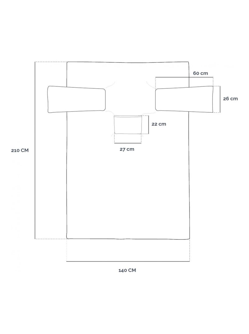 Couverture polaire plaid intégral avec manches et poche - Adulte - Vivezen Gris - Kiabi