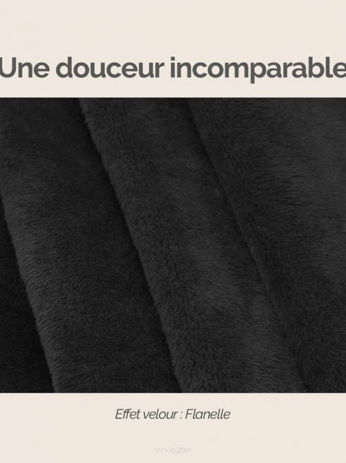 Couverture polaire plaid intégral avec manches et poche - Adulte - Vivezen - Kiabi Couverture polaire plaid intégral avec manches et poche - Adulte - Vivezen - Kiabi