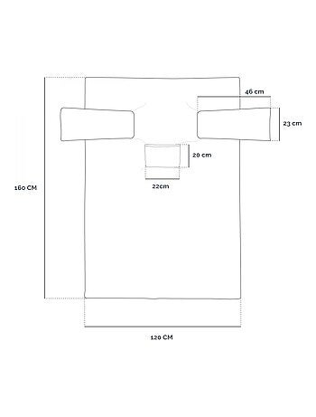 Couverture polaire plaid intégral avec manches et poche - Enfant - Vivezen
