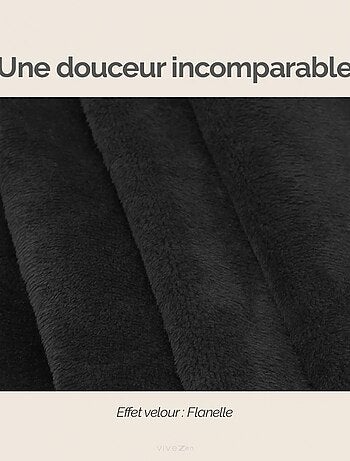 Couverture polaire plaid intégral avec manches et poche - Enfant - Vivezen