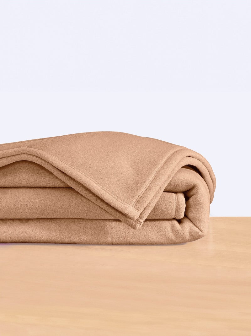 Couverture polaire THERMOTEC 350 g/m² Beige - Kiabi