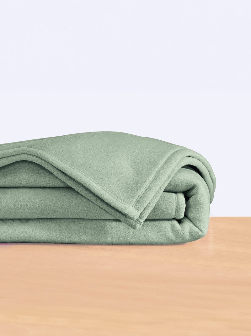 Couverture polaire THERMOTEC 350 g/m² Vert clair - Kiabi
