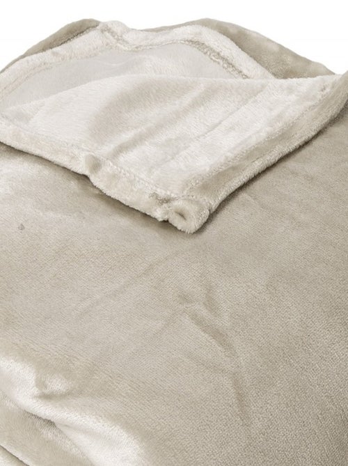 Couverture polaire VELVET polyester 280 g/m2 - Kiabi