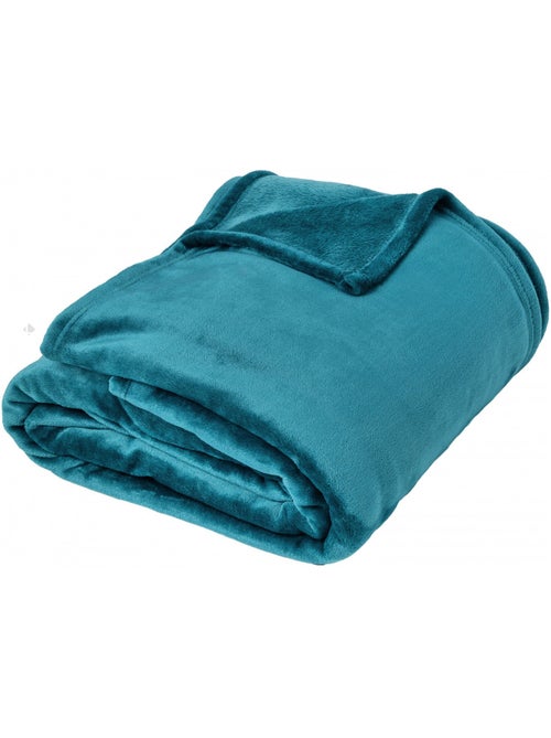 Couverture polaire VELVET polyester 280 g/m2 - Kiabi