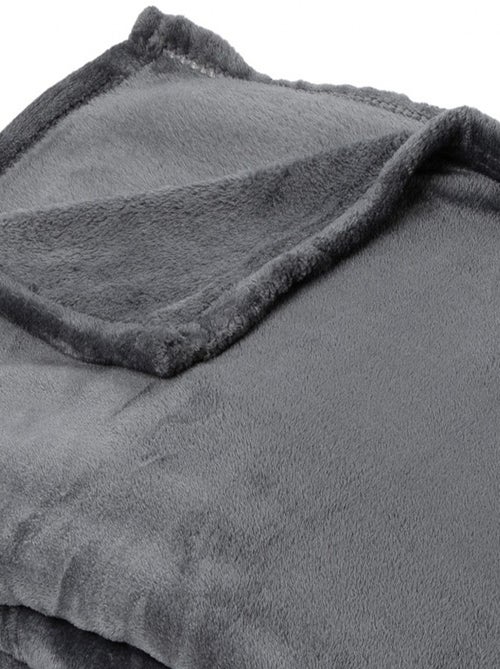 Couverture polaire VELVET polyester 280 g/m2 - Kiabi