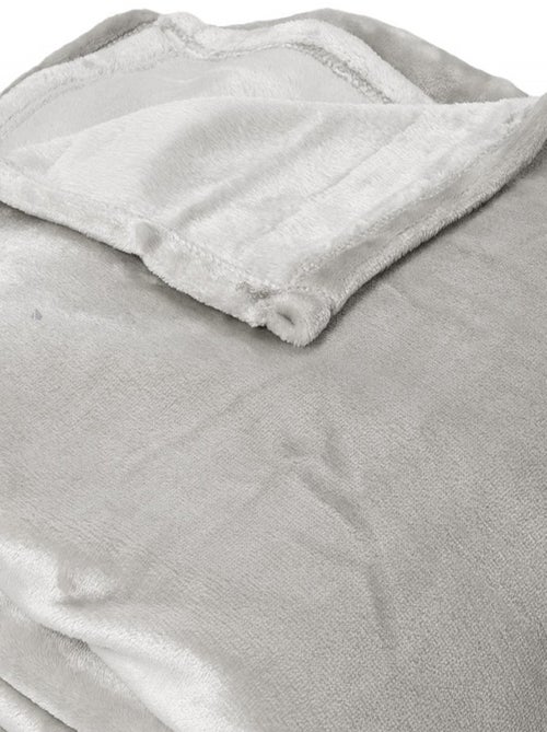 Couverture polaire VELVET polyester 280 g/m2 - Kiabi